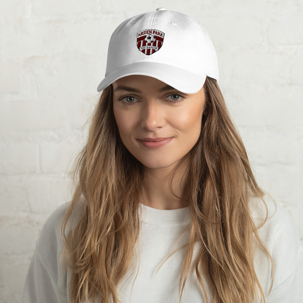 AP Soccer Dad Hat - White