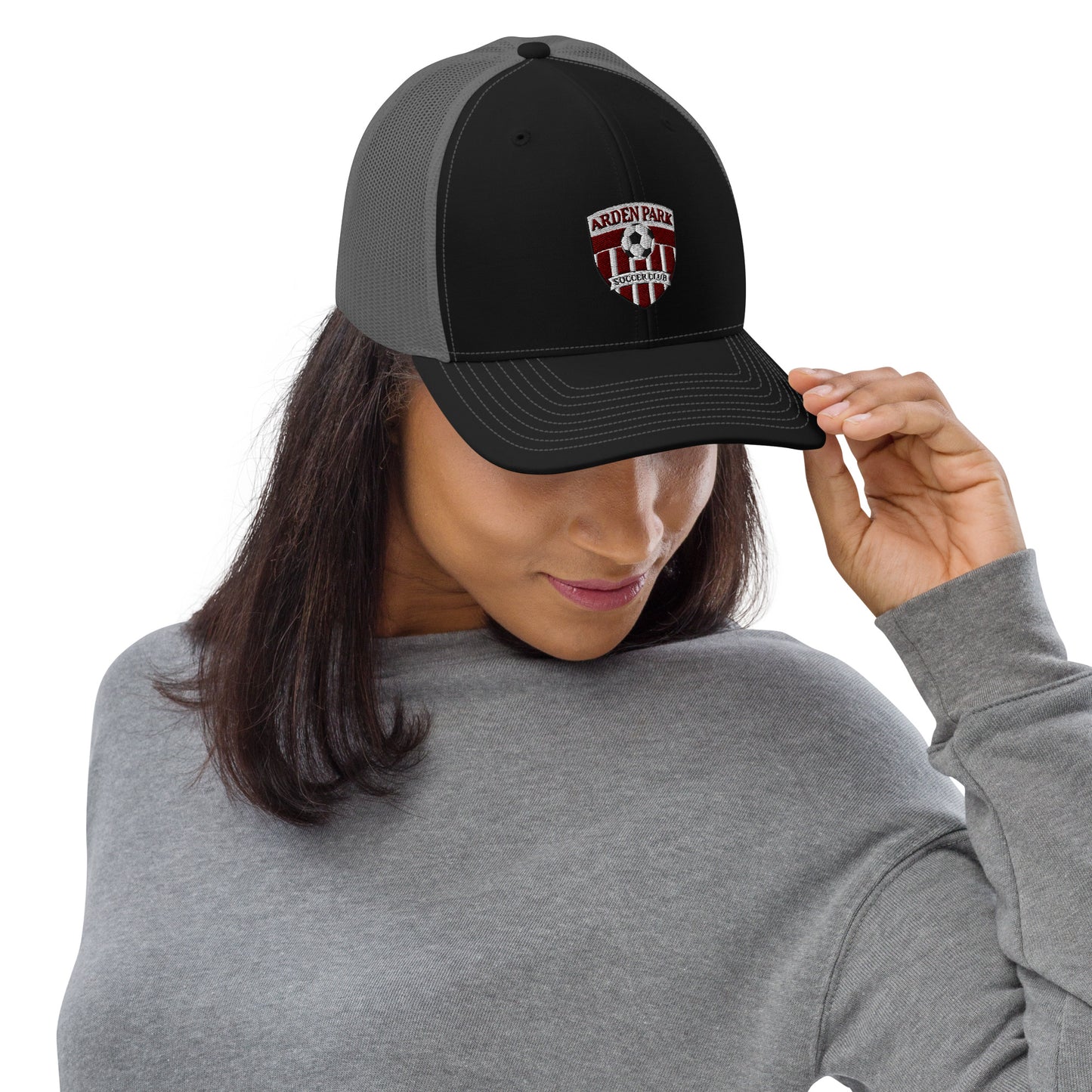 AP Soccer Trucker Cap - Color Logo