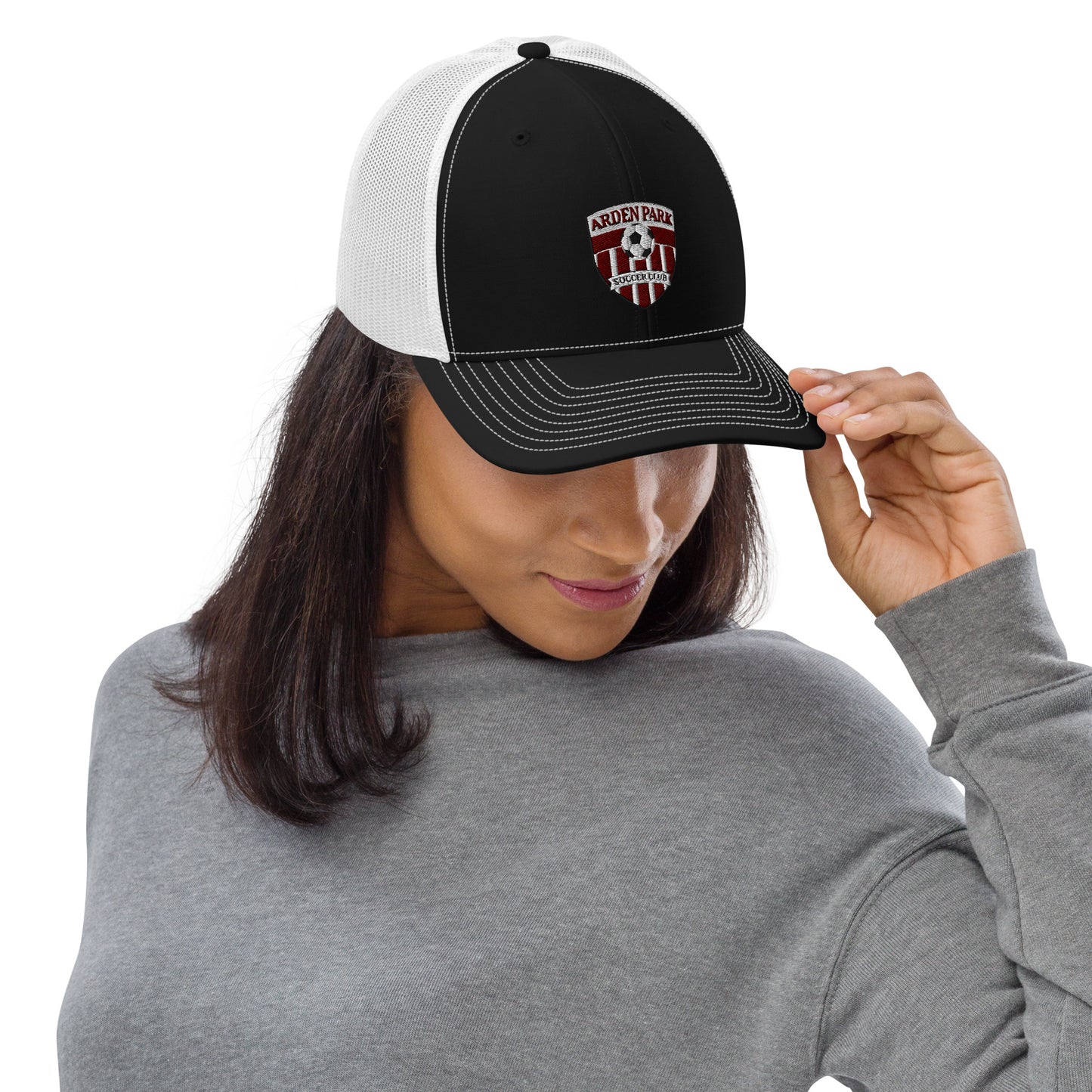 AP Soccer Trucker Cap - Color Logo