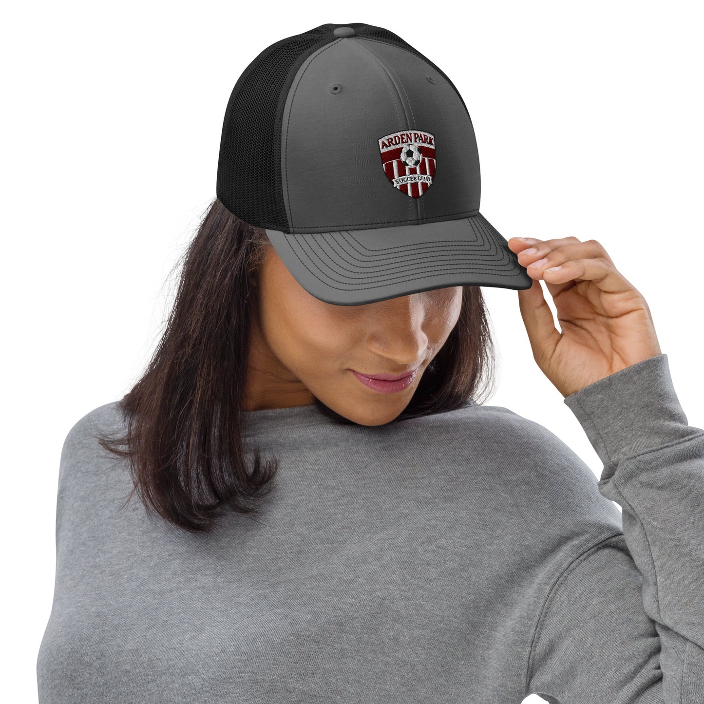 AP Soccer Trucker Cap - Color Logo