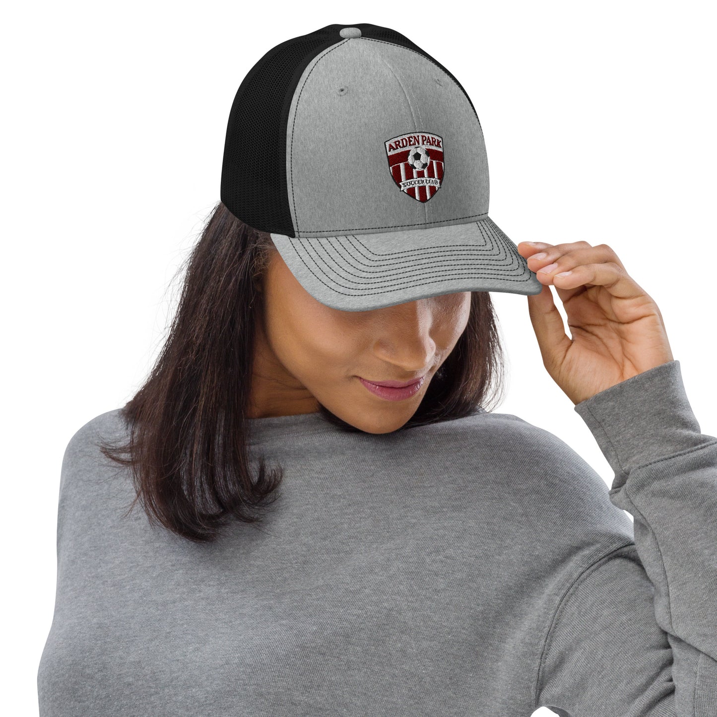 AP Soccer Trucker Cap - Color Logo