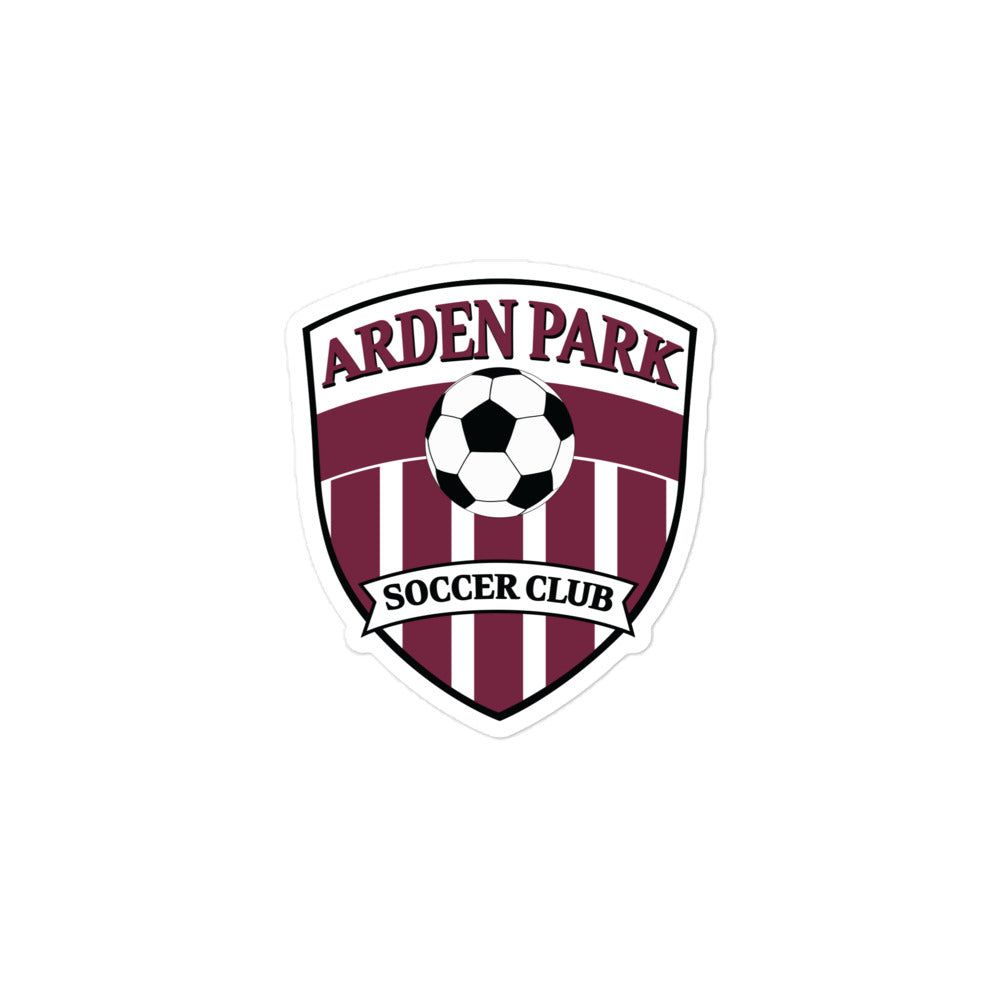 AP Soccer Bubble-free Stickers