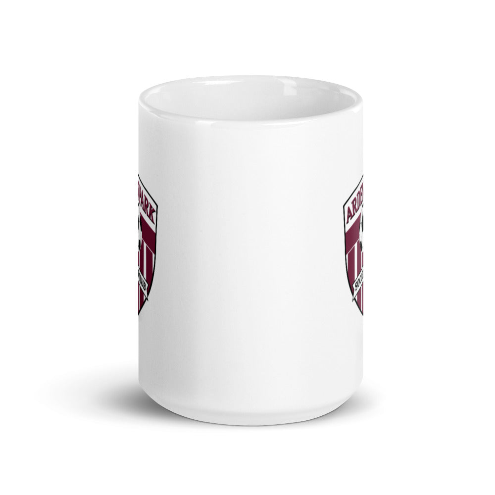 AP Soccer White Glossy Mug