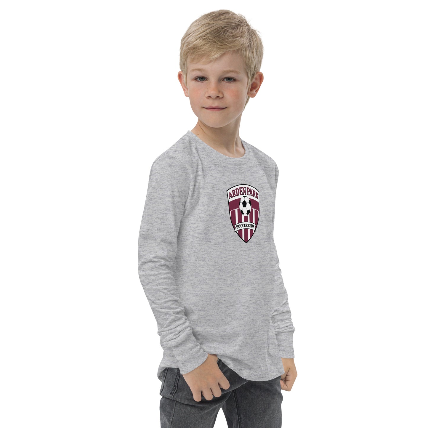 AP Soccer Youth Long Sleeve Tee