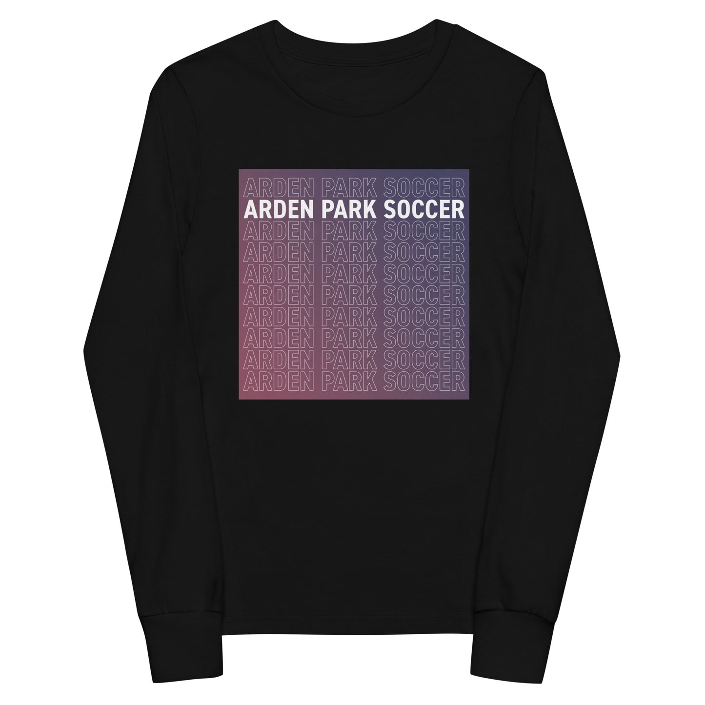 AP Soccer Repeating Long Sleeve Tee