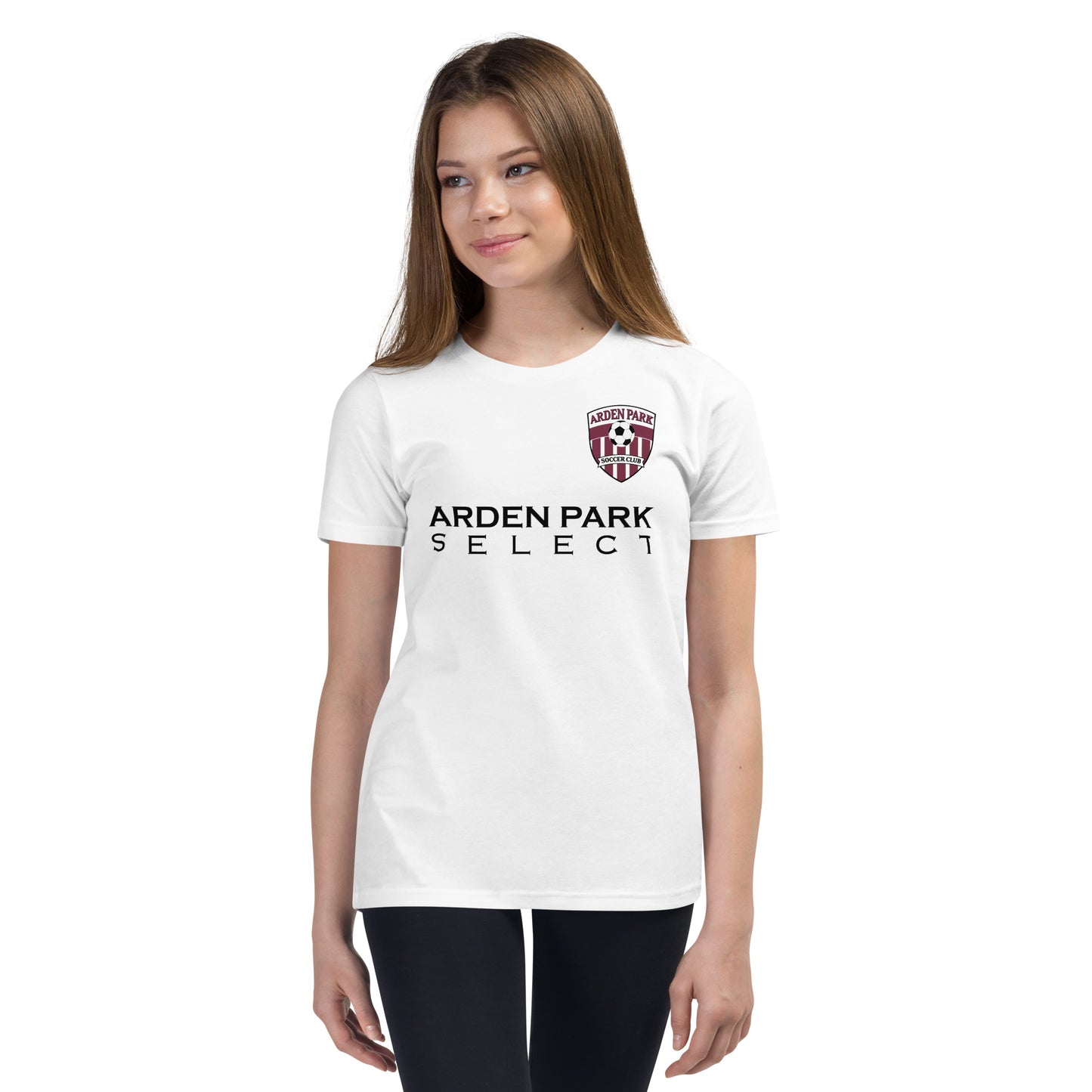 AP Select Youth Short Sleeve T-Shirt – White